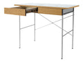 ポル デスク  ワイド マットブラック & ユロップグレー（900） / POL desk   mat black & europe gray（900）