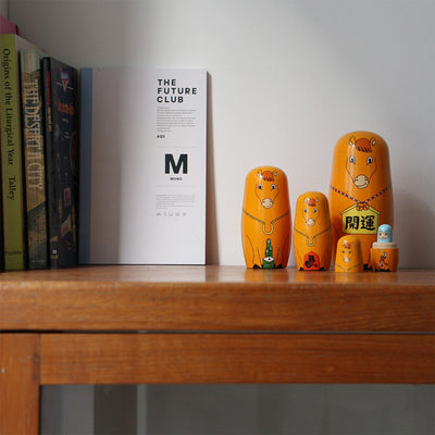 ハッピーニューホース 干支(馬・午年)のマトリョーシカ