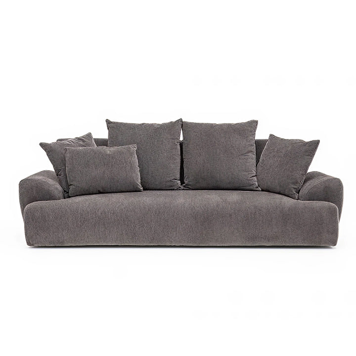 2WAYファブリックソファ 3人掛け W200cm メランジ｜ ソファ・家具