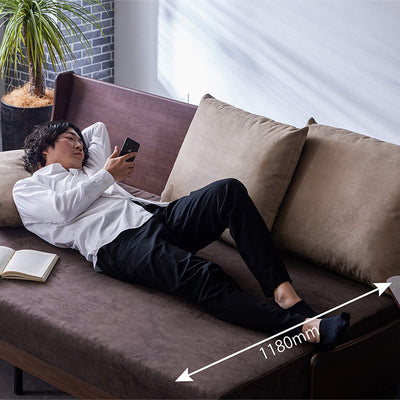 伸長時の奥行きは118cmもあります