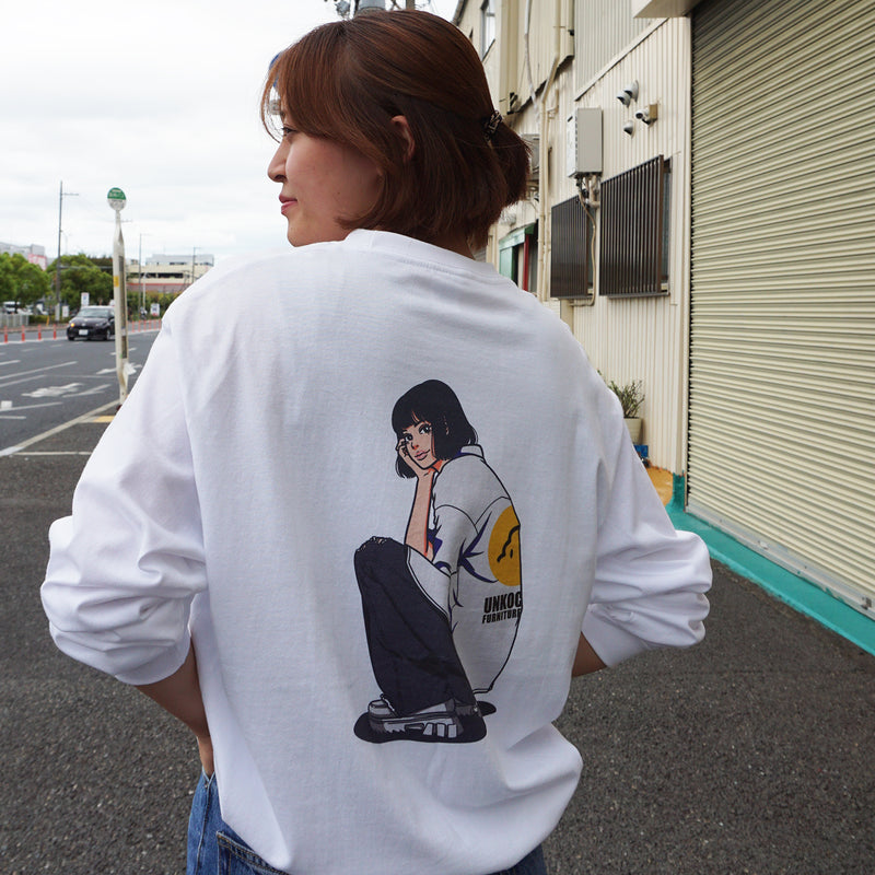 Unkochan x Hime L/S Tee