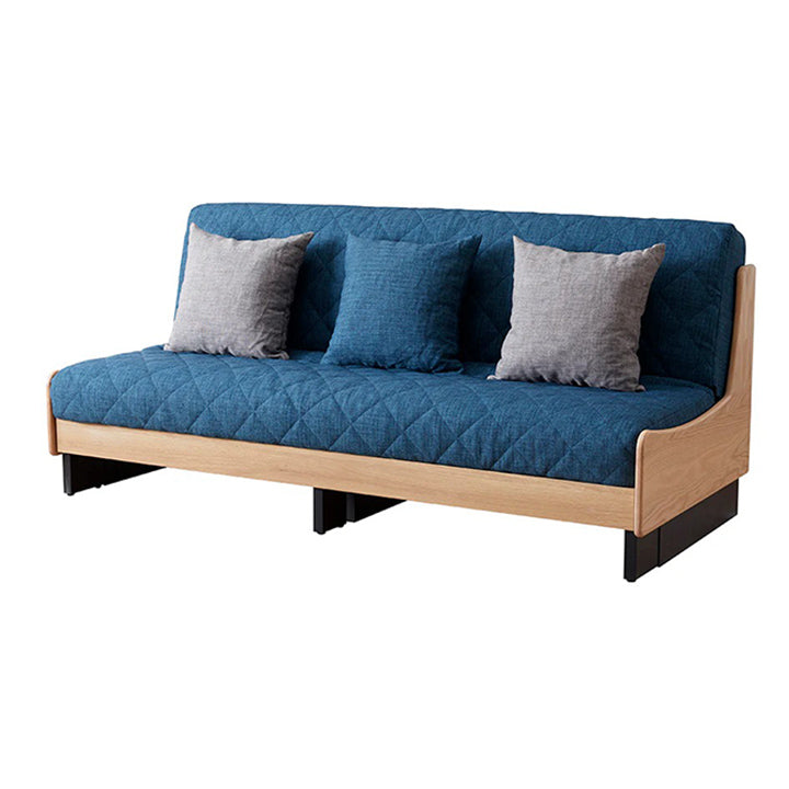 ごろ寝ソファ180cm (NA × ブルー)