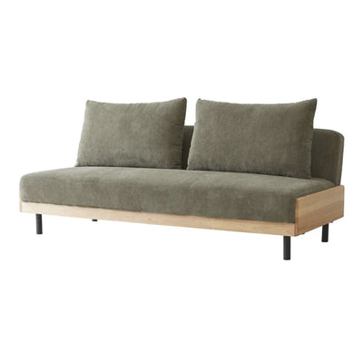 3段階リクライニングソファベッド(KHAKI)