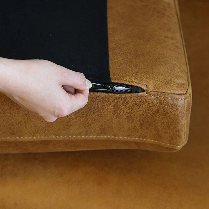 木の風合いが感じれるソファ フリート 1人掛け W77cm