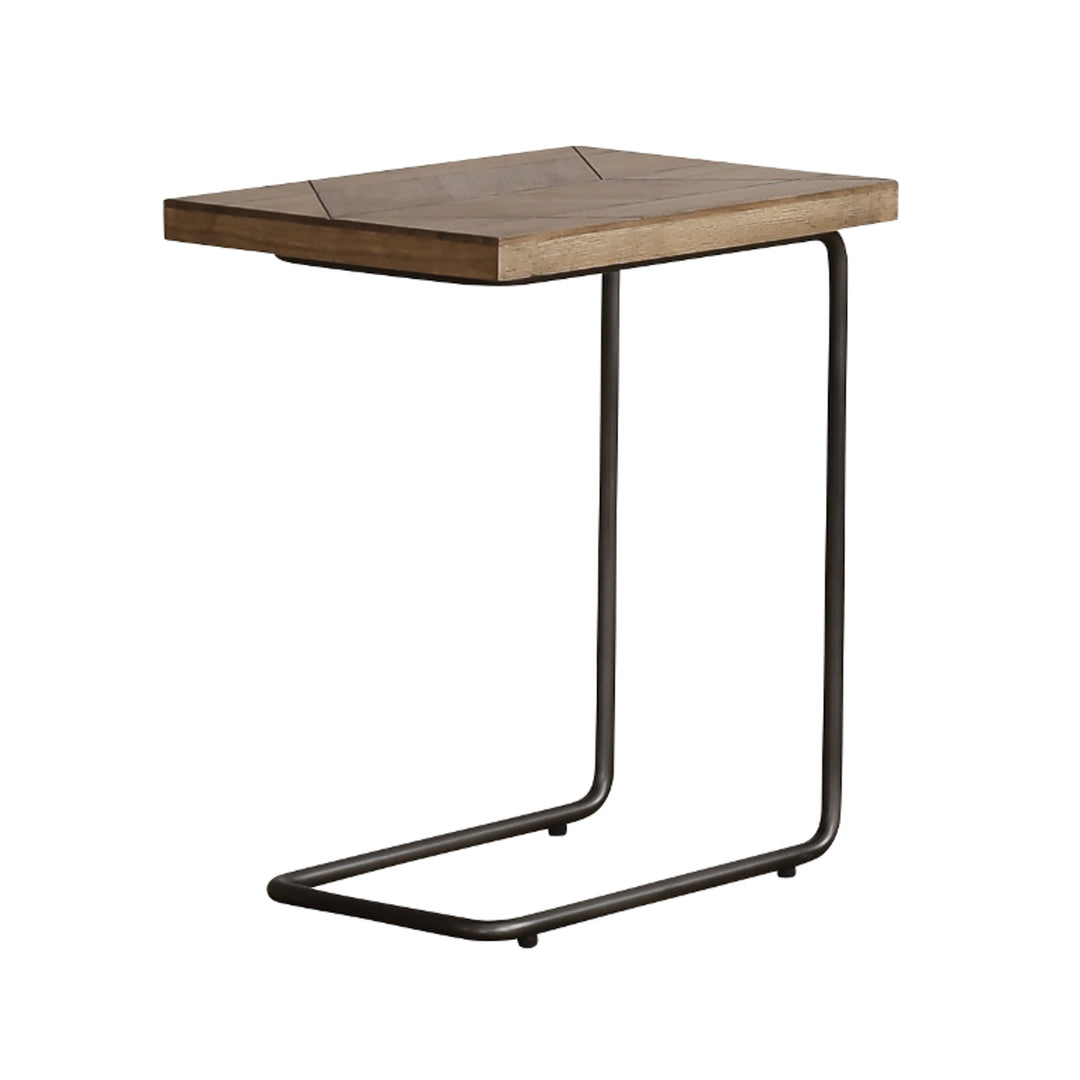 関家具 クラッシュゲート ヘリボーン チャイ サイドテーブル 矢柄天板 Knot antiques CHAY II SIDE TABLE / ノットアンティークス チャイ 2