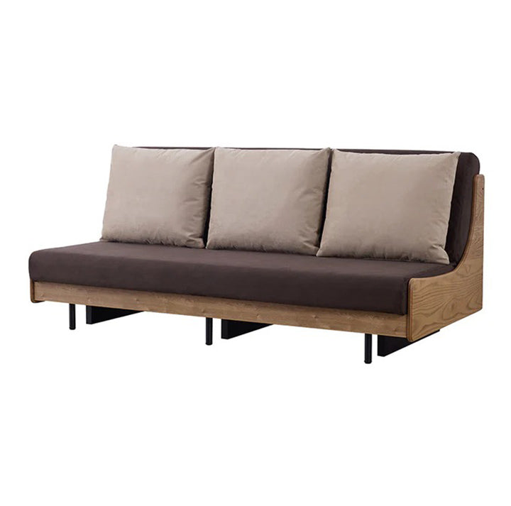 ごろ寝ソファ200cm (VN×ブラウン)