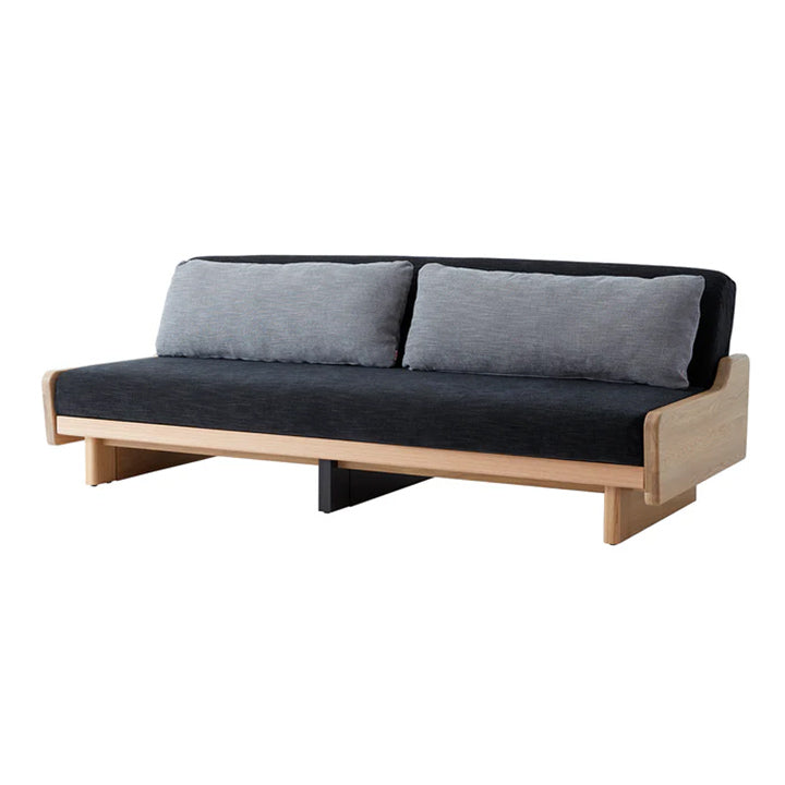 ごろ寝ソファ プレミアム (NA×ダークグレー)