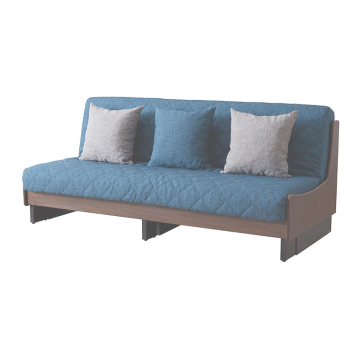 ごろ寝ソファ180cm (BR × ブルー)