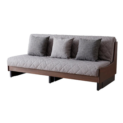 ごろ寝ソファ180cm (BR × ライトグレー)