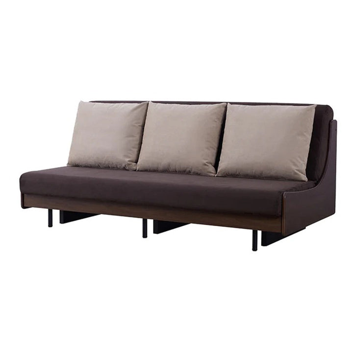 ごろ寝ソファ200cm (BR×ブラウン)