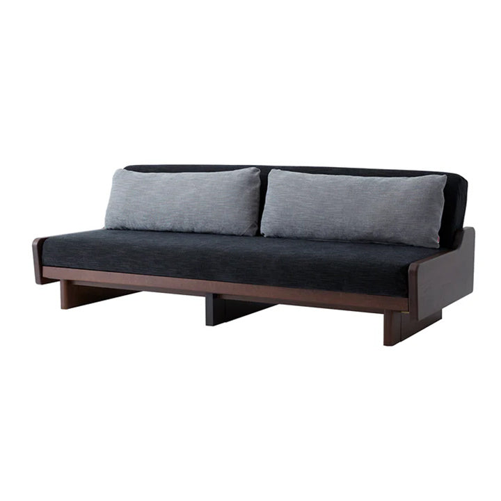 ごろ寝ソファ プレミアム (BR×ダークグレー)