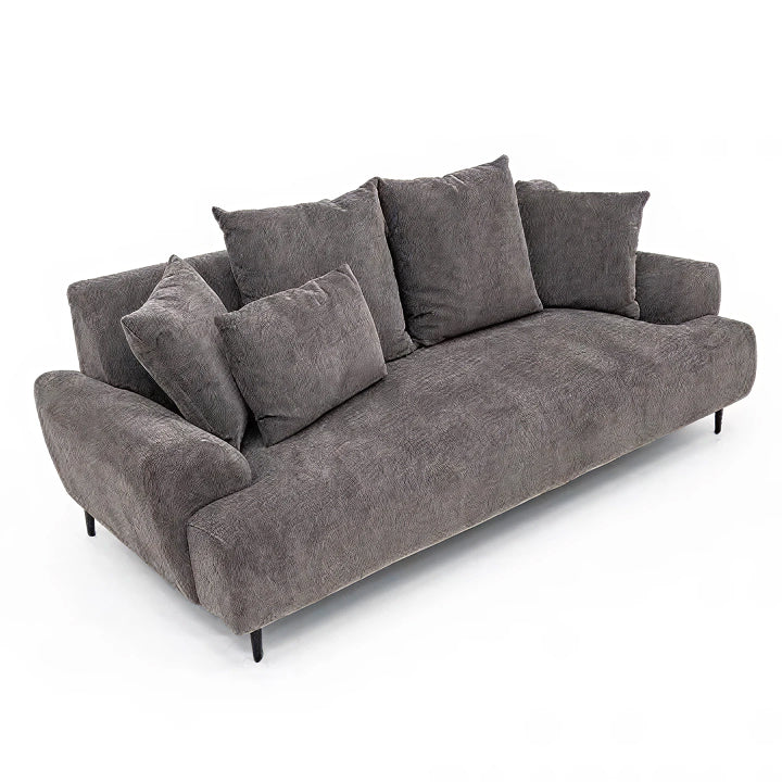 2WAYファブリックソファ 3人掛け W200cm メランジ｜ ソファ・家具