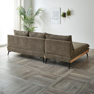 USBコンセント付きカウチソファ(背面)