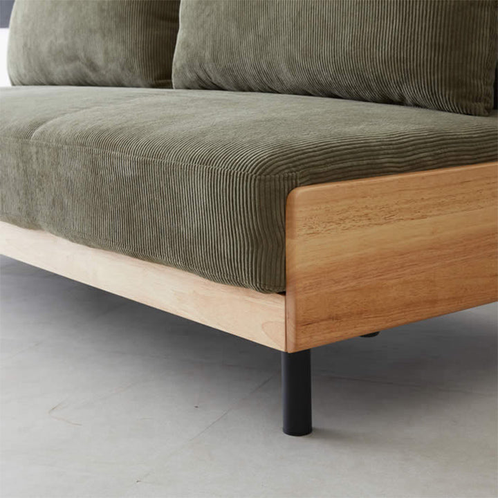 ナチュラルな木製フレーム