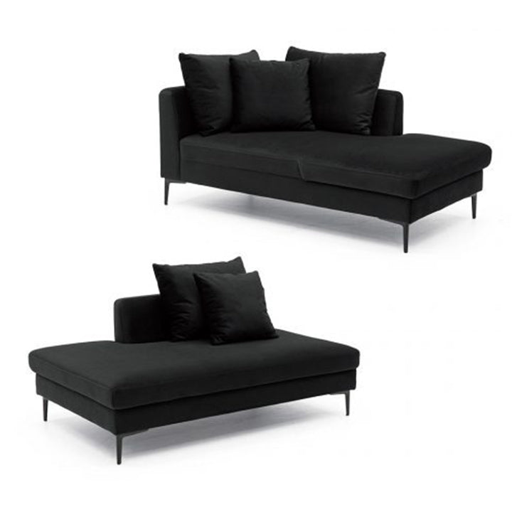 別々でも使用可能です(BLACK / 左カウチ)