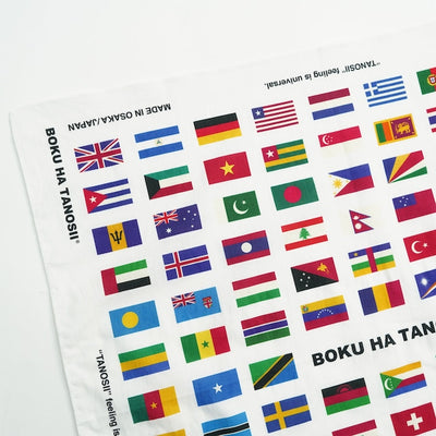 BOKUTANO "WORLD FLAG" BANDANA