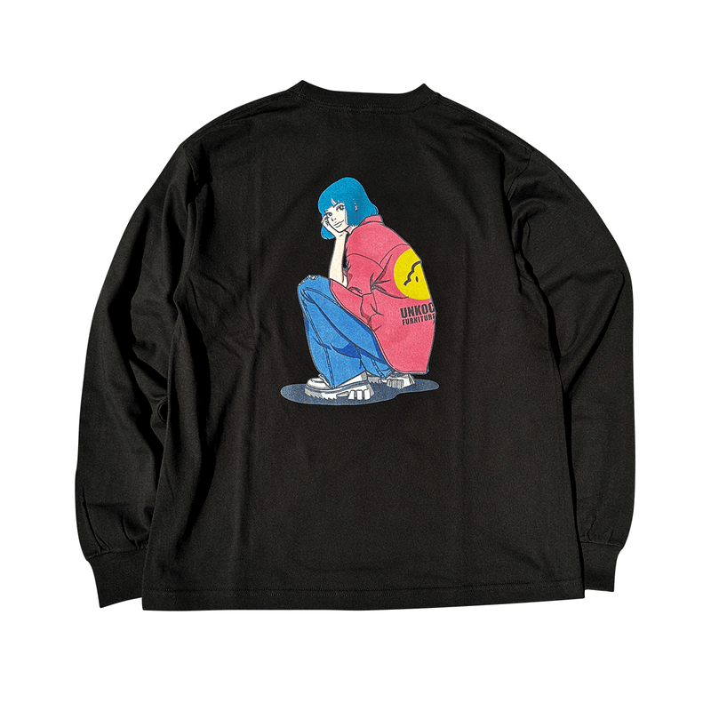 Unkochan x Hime L/S Tee