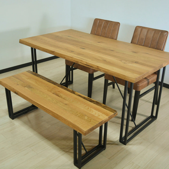 オーク材を使ったダイニングテーブル ( 幅150cm・180cm )｜ 家具