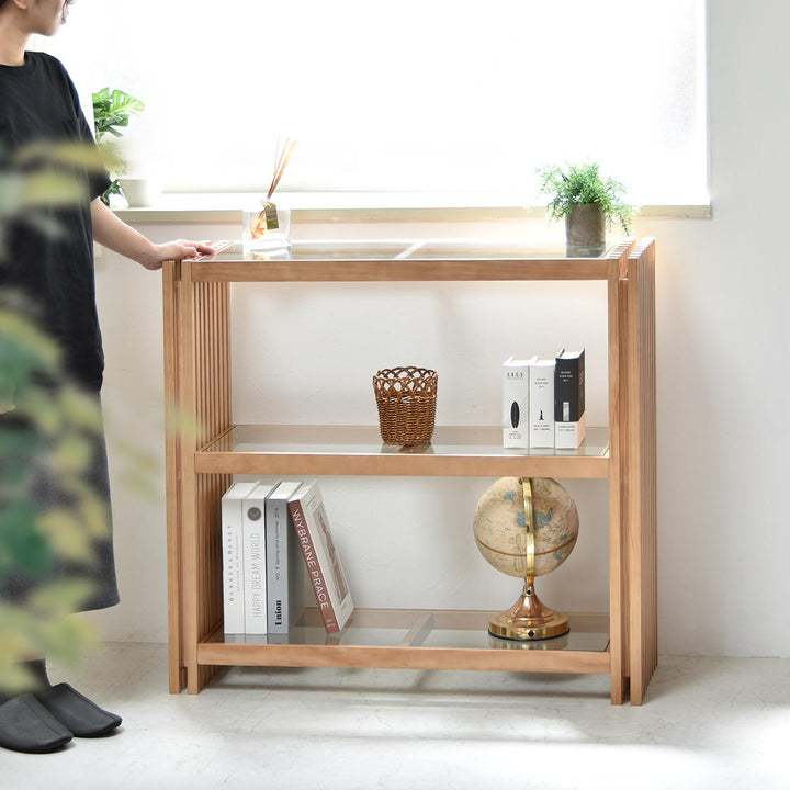 Forest 木製ラック｜北欧風 おしゃれ収納棚 ナチュラルインテリア