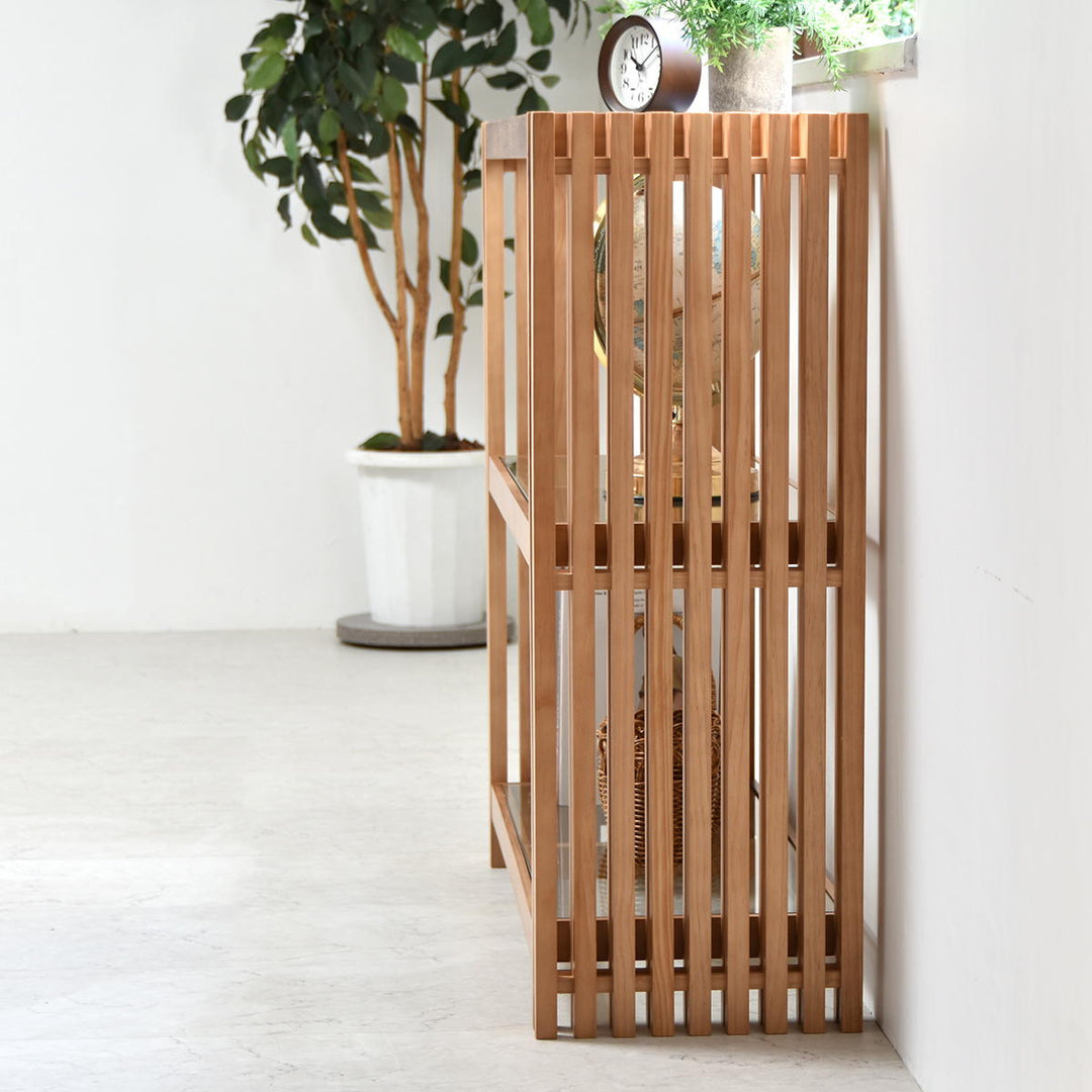 木製ラック　収納棚　北欧　ナチュラル　植物　フラワー　キャンドル　オブジェ Forest 木製ラック｜北欧風 おしゃれ収納棚 ナチュラルインテリア