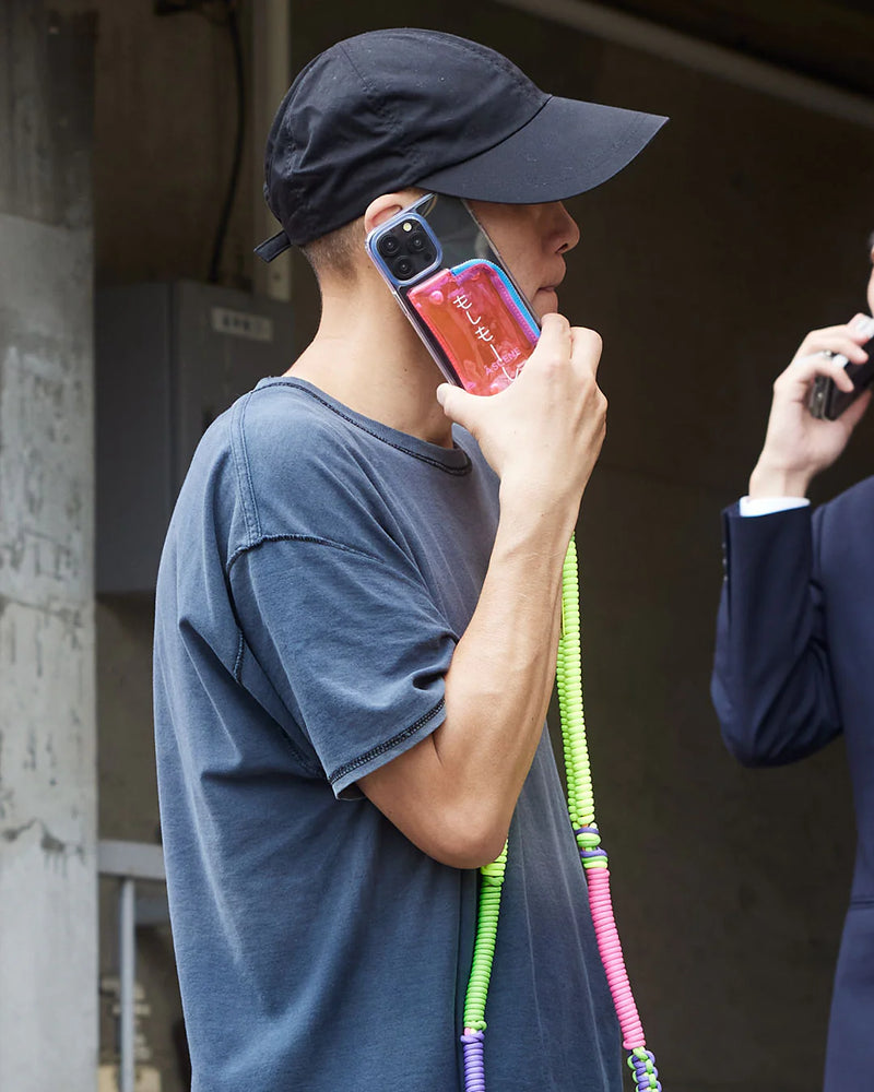 レインボーのスマホショルダー