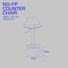 ノーエフピー カウンター チェア / NO-FP counter chair