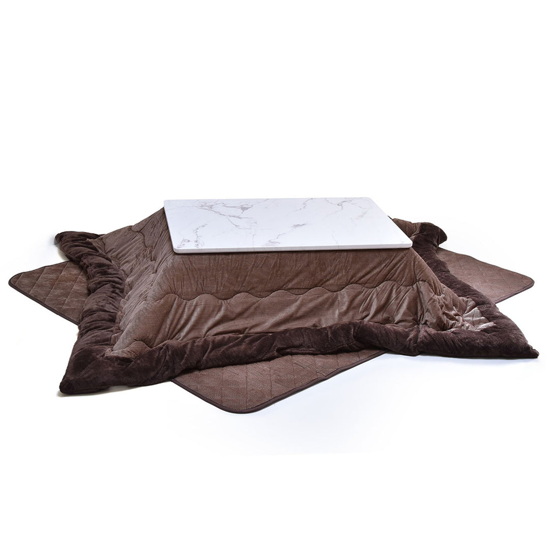 大理石柄こたつ（3点セット）｜ ソファ・家具・インテリアの通販