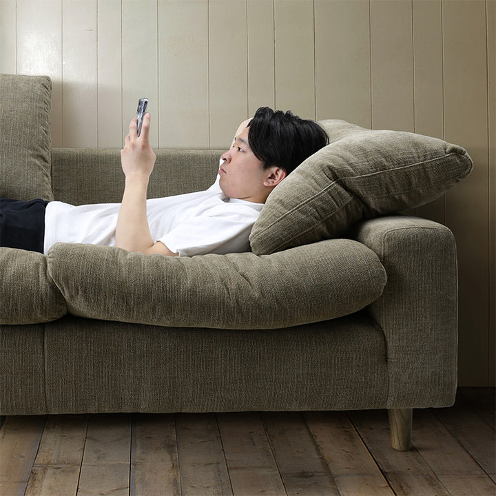 ウニコソファ ばふっと体を包み込んでくれるソファ W180｜ ソファ・家具・インテリア