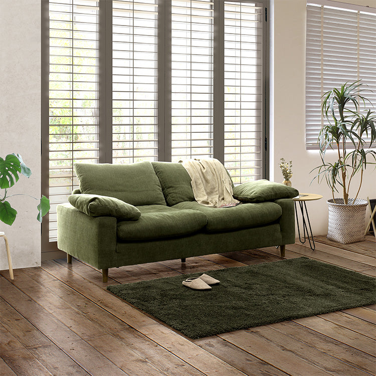 ばふっと体を包み込んでくれるソファ W180｜ ソファ・家具・インテリア