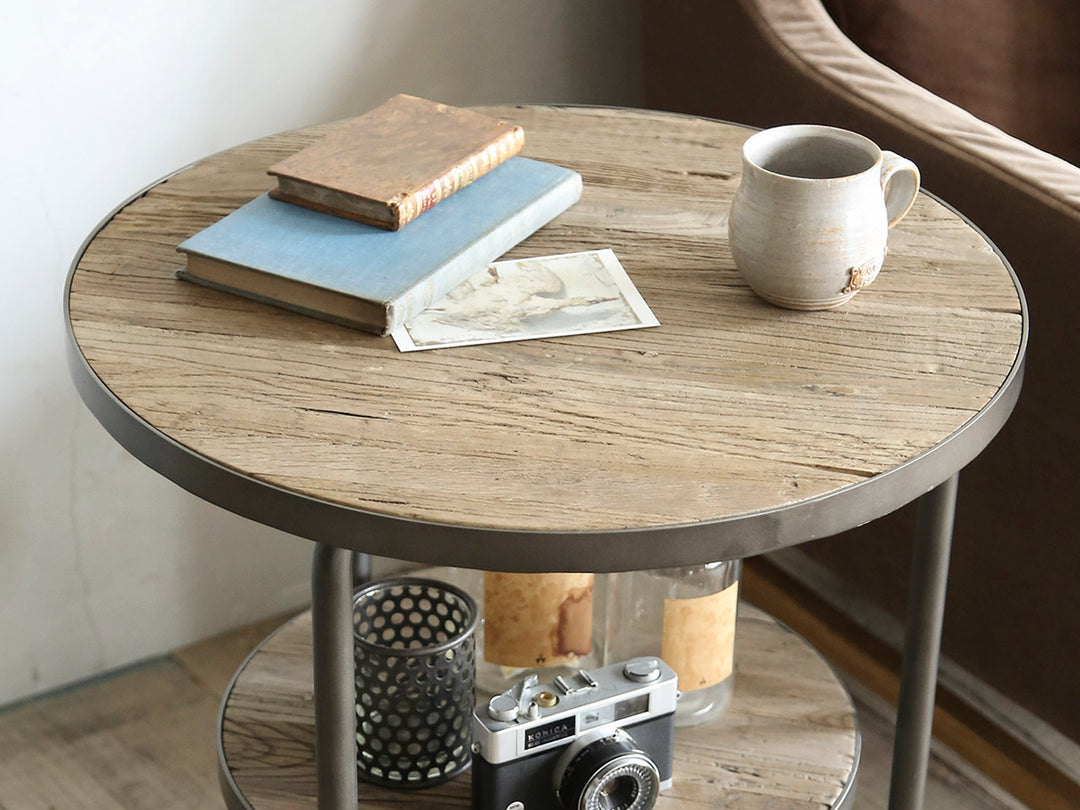 ダブル サイドテーブル ( 55cm ) / DOUBLE SIDE TABLE ( 55cm