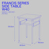 Francis サイドテーブル FRST0094 / B.Bファニシング