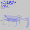 GRANT 伸縮テーブル GRET-158 / B.Bファニシング