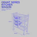 GRANT キッチンワゴン GRW-600 / B.Bファニシング